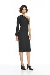 CARPAL DRESS IN BLACK