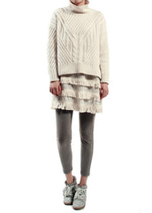 [525 AMERICA] 2014 F/W TURTLENECK IVORY SWEATER