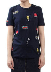 MULTI NAVY BADGE TEE