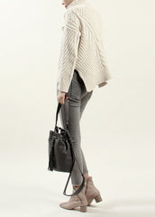 [525 AMERICA] 2014 F/W TURTLENECK IVORY SWEATER