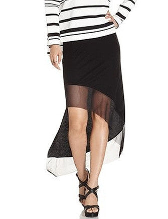 A-Line Asymmetrical Skirt