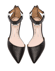 [DOLCE VITA] 2014 S/S BLACK SNAKE EMBOSSED LEATHER