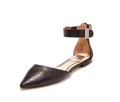 [DOLCE VITA] 2014 S/S BLACK SNAKE EMBOSSED LEATHER