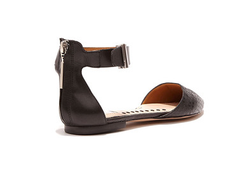 [DOLCE VITA] 2014 S/S BLACK SNAKE EMBOSSED LEATHER