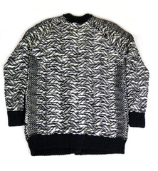 IRO BLACK/ WHITE CARDIGAN