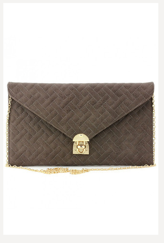 QUILTED CLUTCH