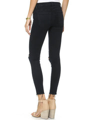 [J BRAND] PHOTO READY MID-RISE CROPPED SKINNY JEANS - BLUE MERCY